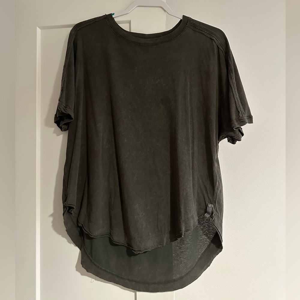We the Free charcoal grey/black t-shirt. Size XS. Perfect condition. Worn once